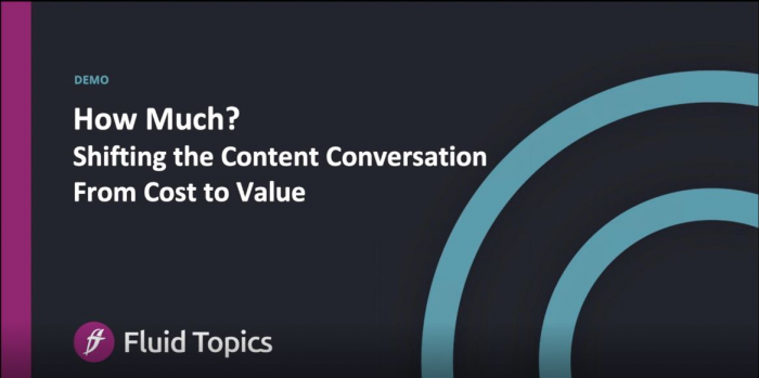 How much? Shifting the Content Conversation from Cost to Value