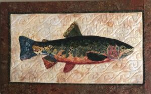 quilt of a cutthroat trout
