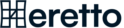 Heretto lobo with black letters